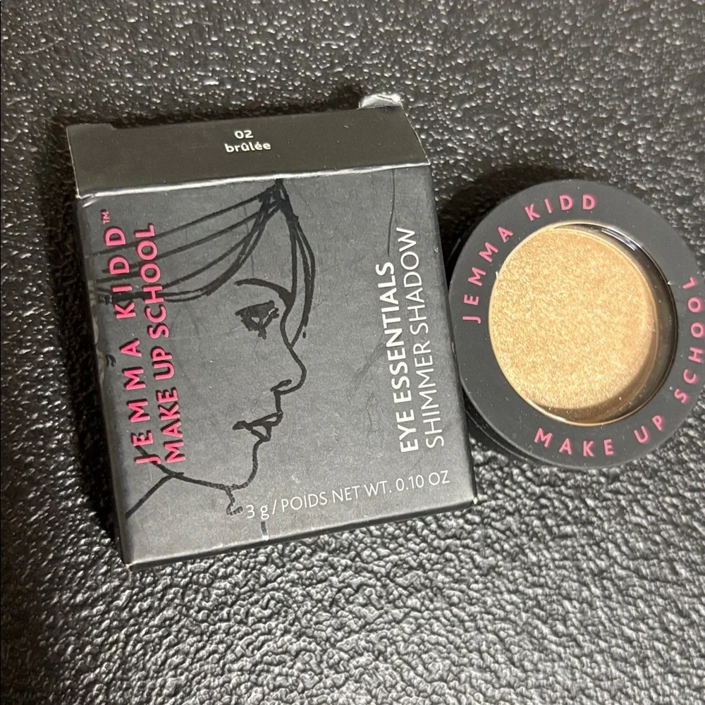 Jemma Kidd Eye Essentials Shimmer Shadow Brûlée Stylised Set